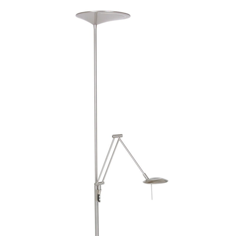 Vloerlamp Zodiac 2107ST Staal Knikarm Dimbaar - Afbeelding 18