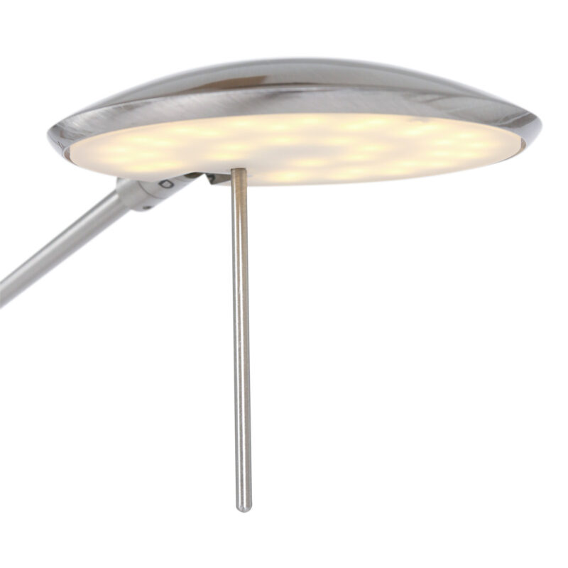 Vloerlamp Zodiac 2107ST Staal Knikarm Dimbaar - Afbeelding 5