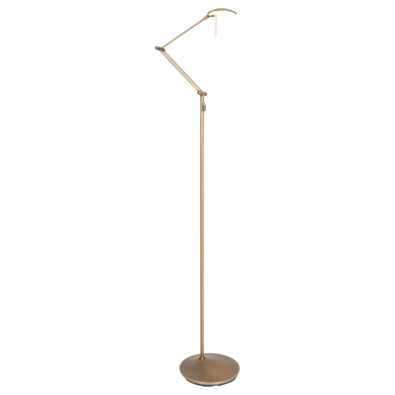 Vloerlamp Zodiac 2108BR Brons, met draaibare en knikbare arm - Afbeelding 18