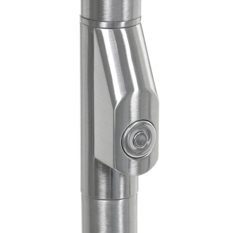 Vloerlamp Zodiac 2108ST Staal, met draaibare en knikbare arm - Afbeelding 11