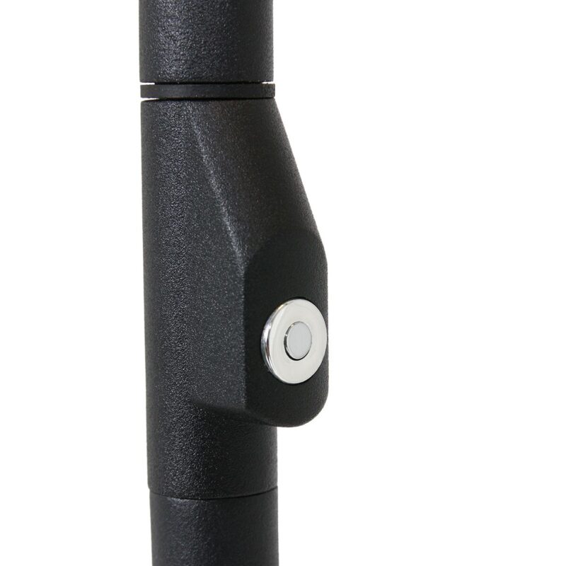 Vloerlamp Zodiac 2108ZW Zwart, met draaibare en knikbare arm - Afbeelding 15