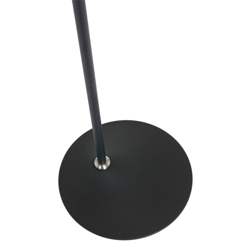 Vloerlamp Zodiac 2108ZW Zwart, met draaibare en knikbare arm - Afbeelding 7