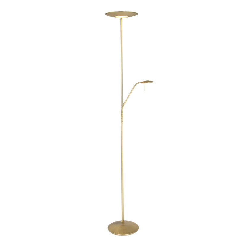 Vloerlamp Zodiac 7972ME Messing Dimbaar