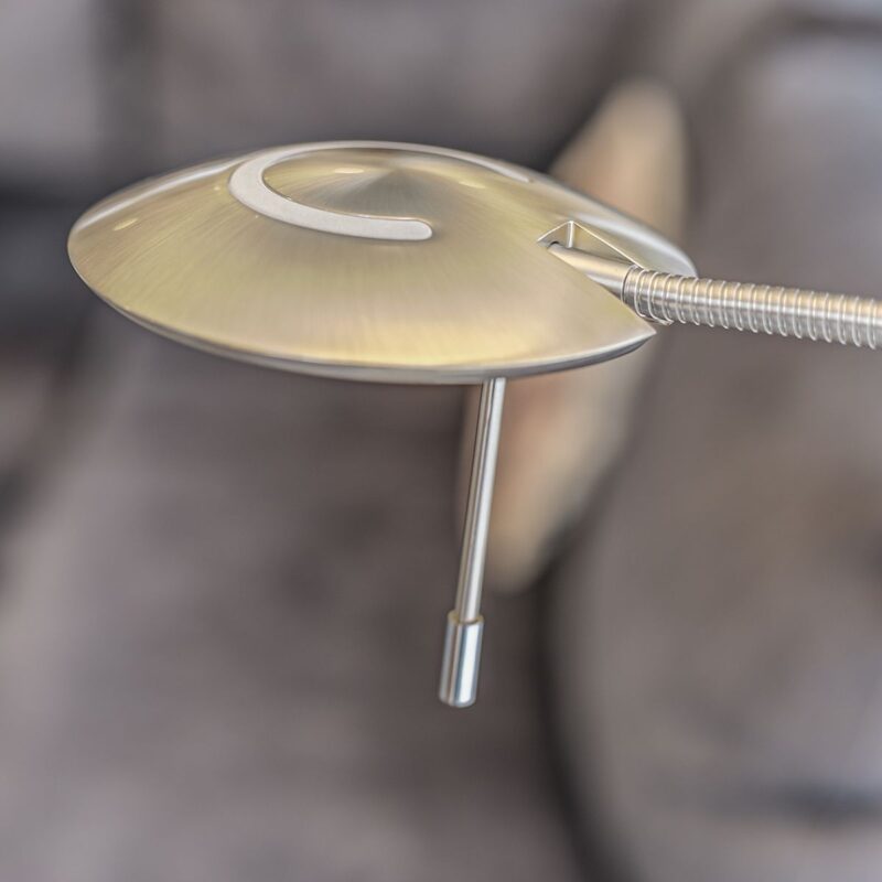 Vloerlamp Zodiac 7972ST Staal Dimbaar. - Afbeelding 17