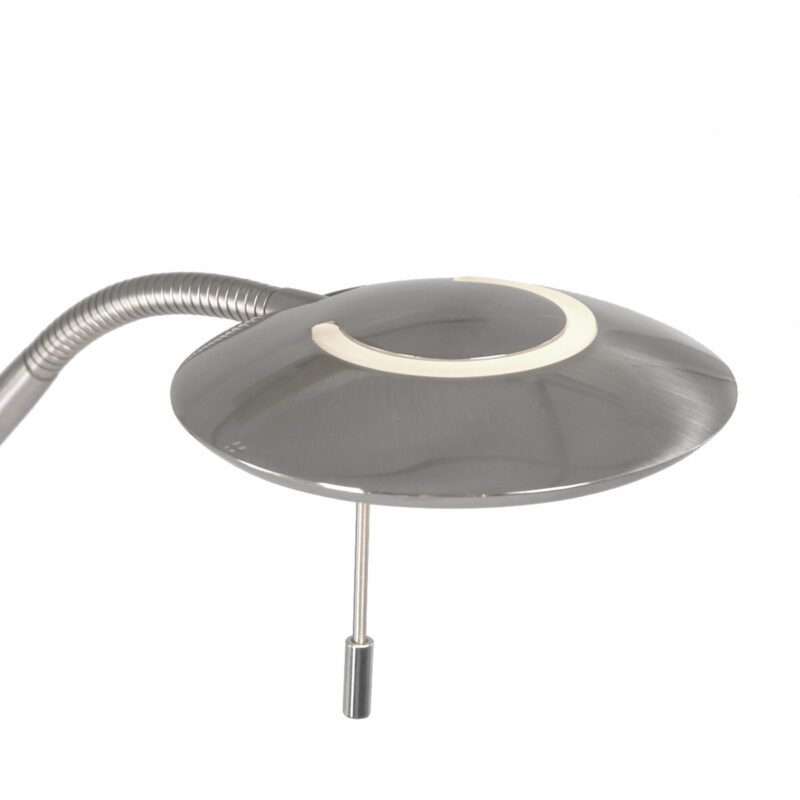 Vloerlamp Zodiac 7972ST Staal Dimbaar. - Afbeelding 7