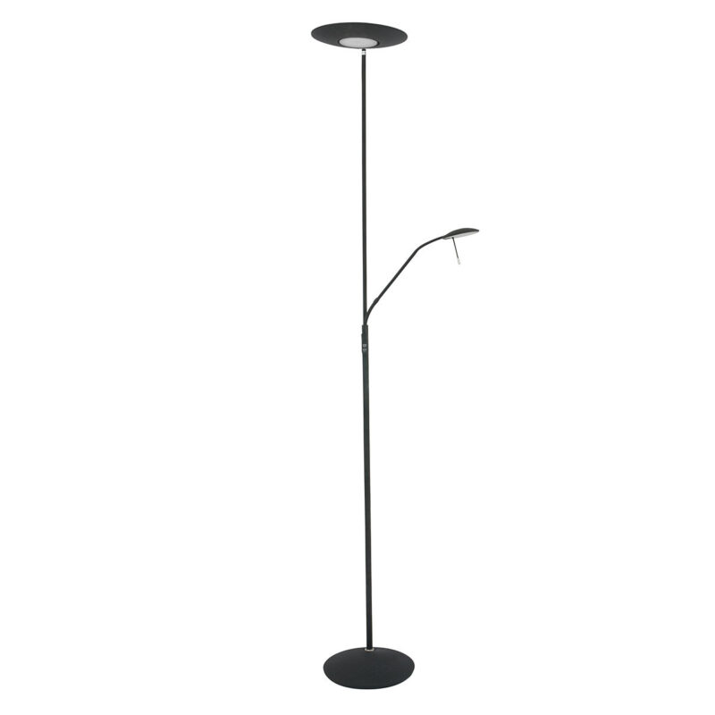 Vloerlamp Zodiac 7972ZW Zwart Dimbaar - Afbeelding 2