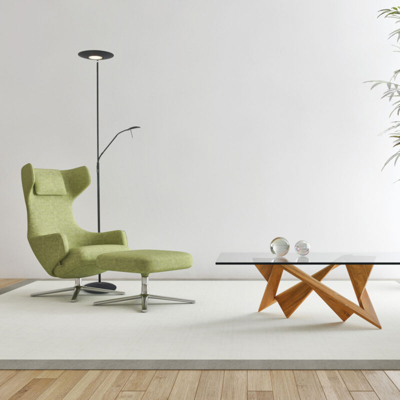 Vloerlamp Zodiac 7972ZW Zwart Dimbaar - Afbeelding 3