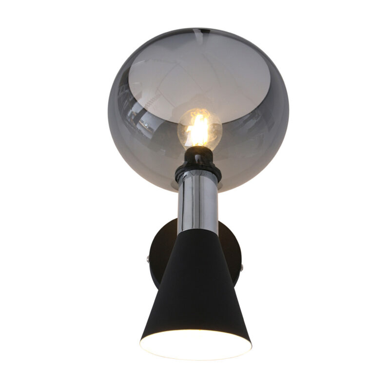 Wandlamp 2-lichts Fastlåst Anne Light 2570ZW Zwart - Afbeelding 12