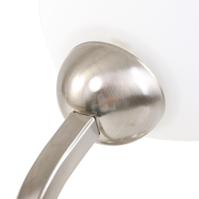Wandlamp Capri 6840ST Staal met aan/uit schakelaar - Afbeelding 3