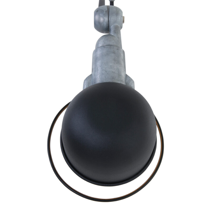Wandlamp Davin 7656ZW Zwart met kleine fitting E14 - Afbeelding 7