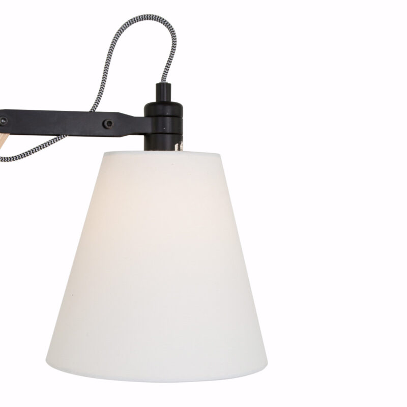 Wandlamp Dion 8852BE met uittrekbare arm E14 fitting - Afbeelding 6
