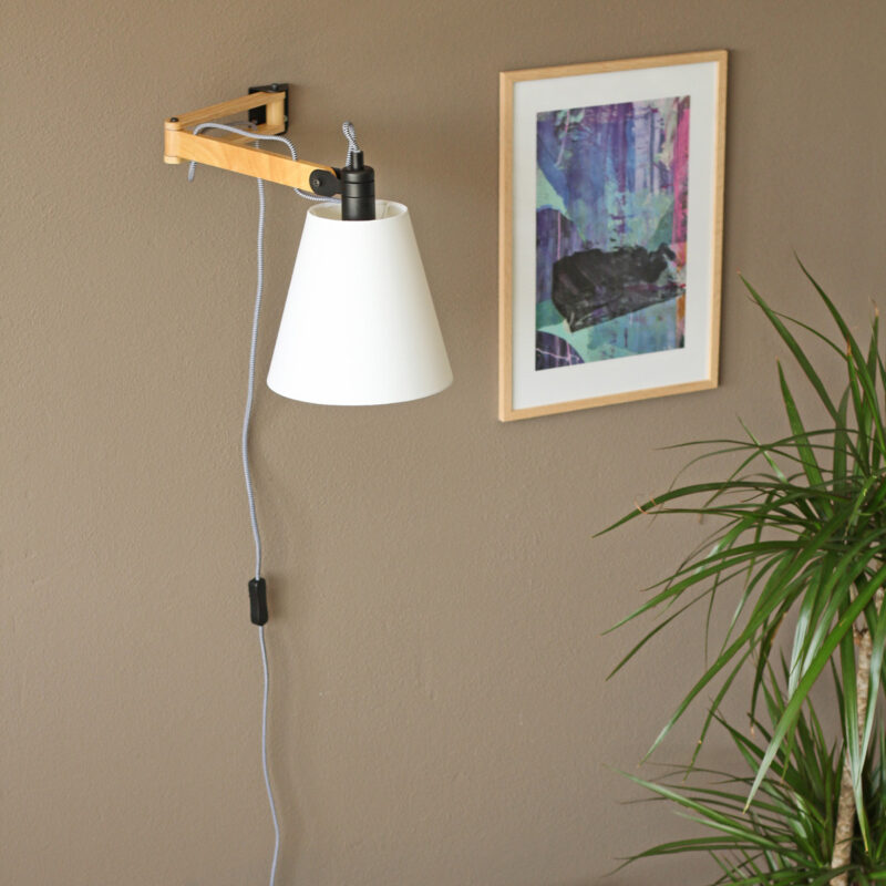Wandlamp Dion 8853BE met uitklapbare arm E14 fitting - Afbeelding 3