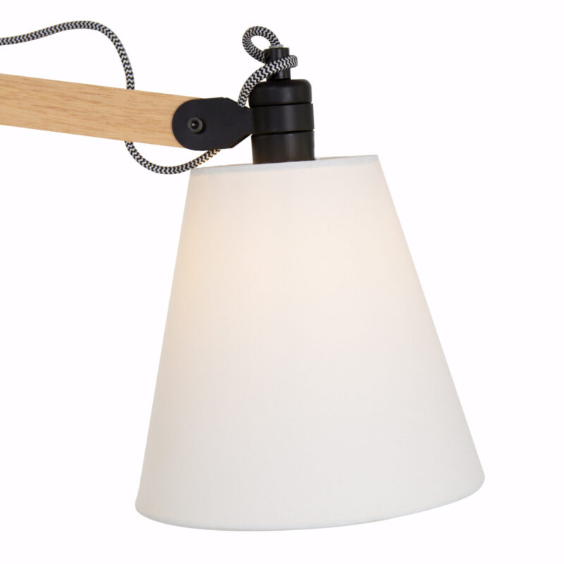 Wandlamp Dion 8853BE met uitklapbare arm E14 fitting - Afbeelding 5