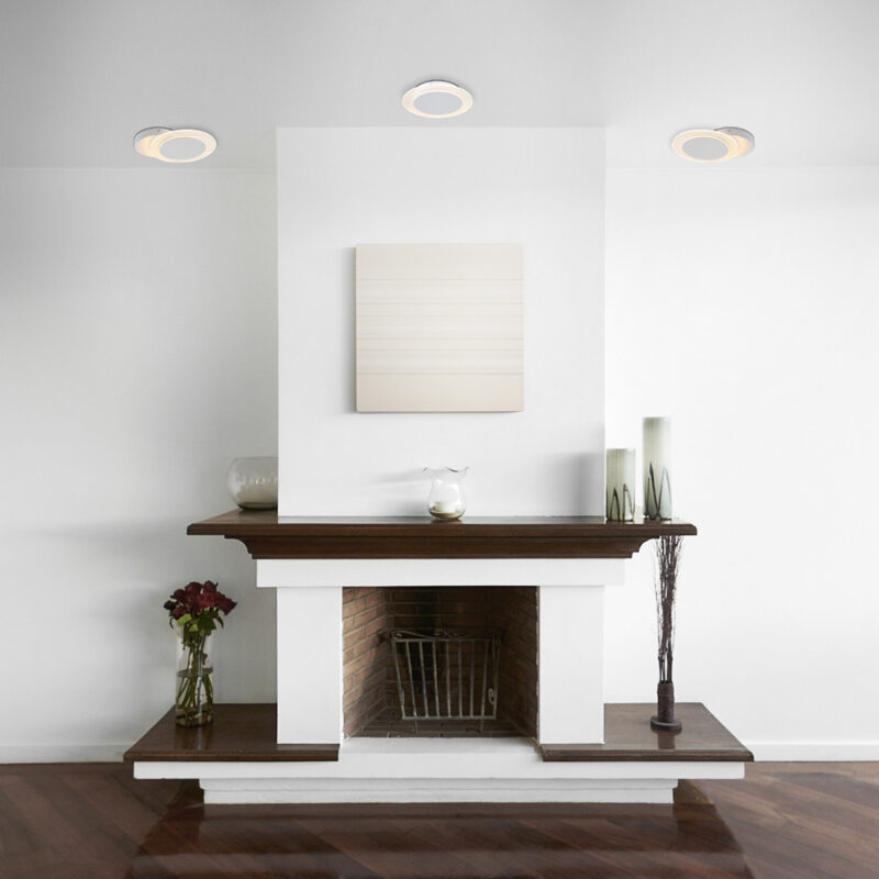 Wandlamp Lido 2564W Wit Ø17cm 700 Lumen draaibaar - Afbeelding 4