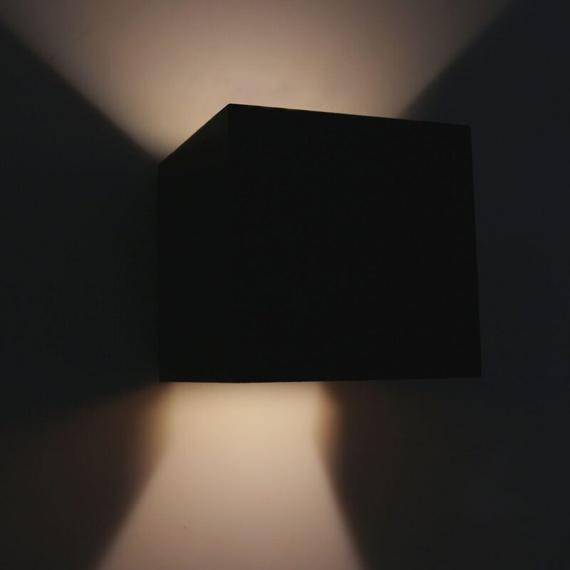 Wandlamp Muro 3098ZW Zwart met verstelbare schotjes - Afbeelding 14
