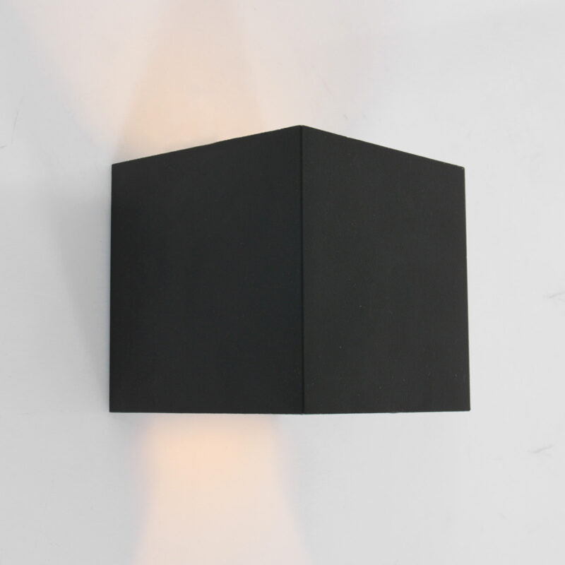Wandlamp Muro 3098ZW Zwart met verstelbare schotjes - Afbeelding 6