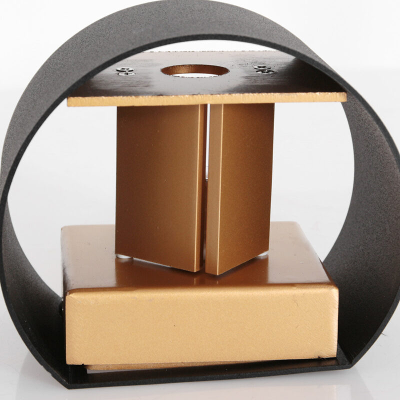 Wandlamp Muro 3364ZW Zwart Goud met G9 fitting - Afbeelding 4