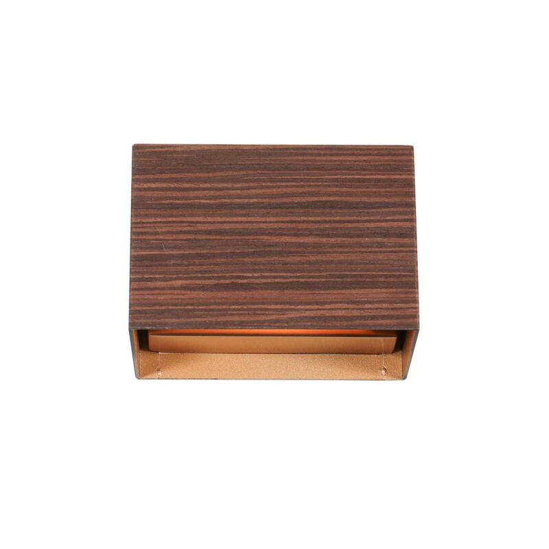 Wandlamp Muro 3365E Houtlook met G9 fitting inclusief lichtbron - Afbeelding 2