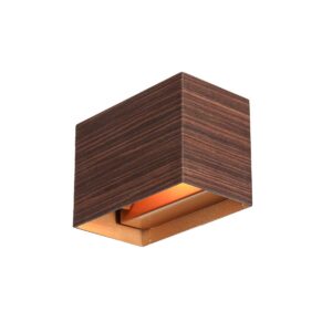 Wandlamp Muro 3365E Houtlook met G9 fitting inclusief lichtbron
