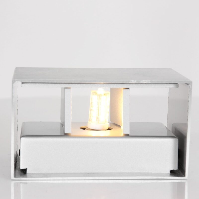 Wandlamp Muro 3365ST Staal met G9 fitting inclusief lichtbron - Afbeelding 16
