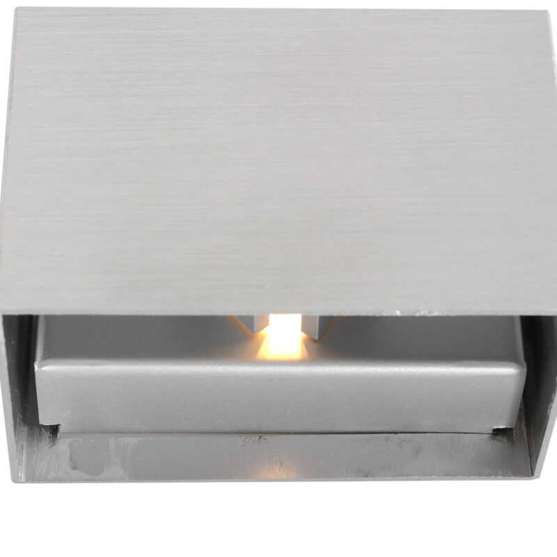 Wandlamp Muro 3365ST Staal met G9 fitting inclusief lichtbron - Afbeelding 4