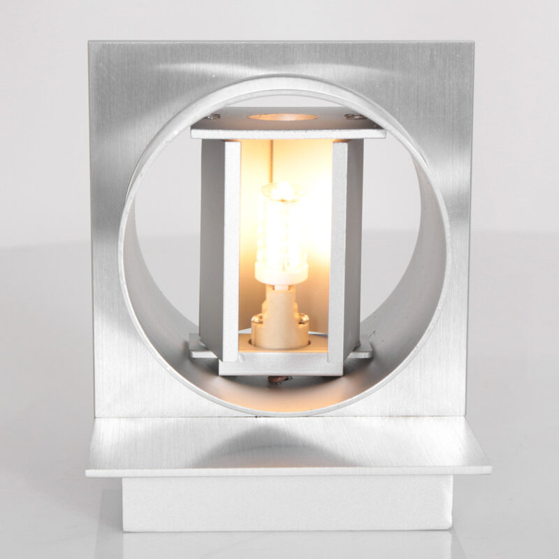 Wandlamp Muro 3366ST Staal G9, met verstelbare schotjes - Afbeelding 10