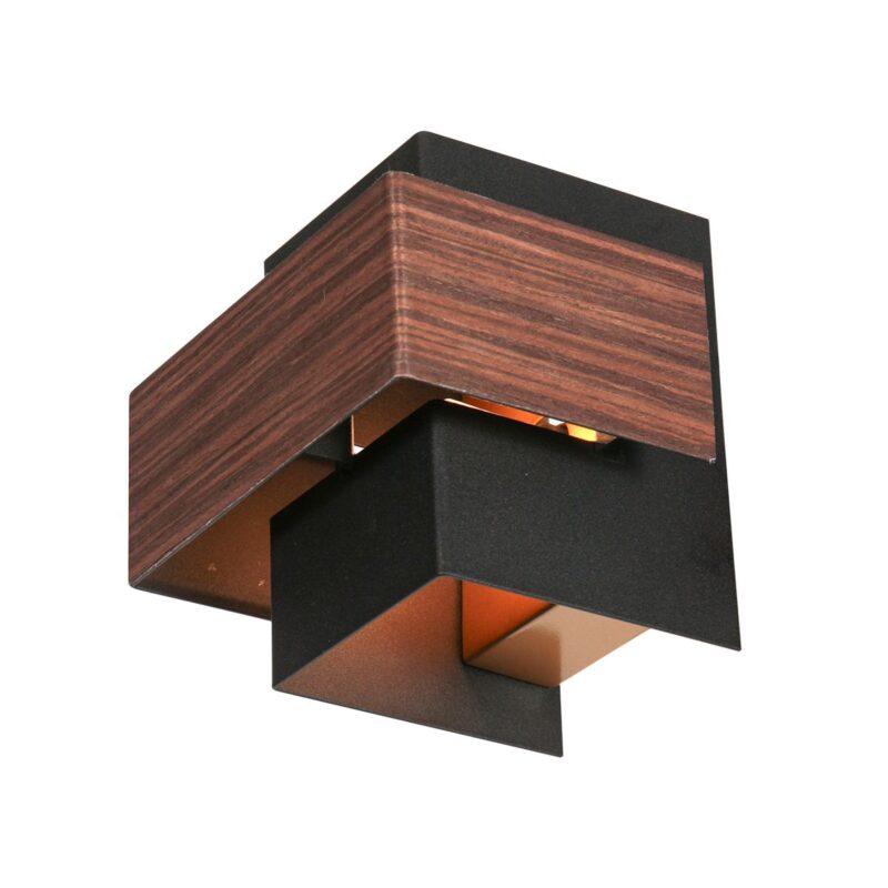 Wandlamp Muro 3367E Houtlook met G9 fitting inclusief lichtbron - Afbeelding 7