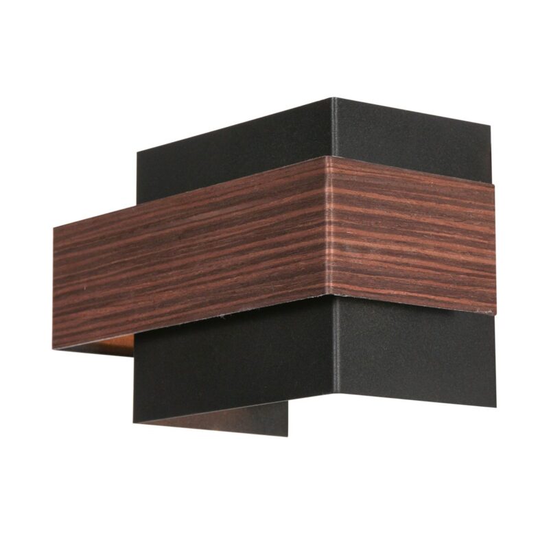 Wandlamp Muro 3368E Houtlook met G9 fitting inclusief lichtbronnen - Afbeelding 8
