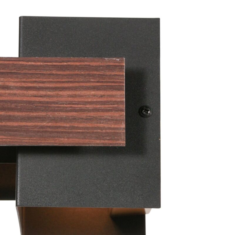 Wandlamp Muro 3368E Houtlook met G9 fitting inclusief lichtbronnen - Afbeelding 5
