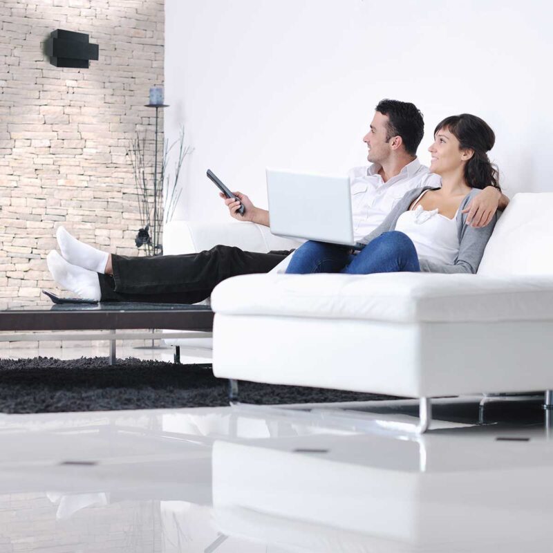 Wandlamp Muro 3368ZW Zwart met goudkleurige binnenkant - Afbeelding 4