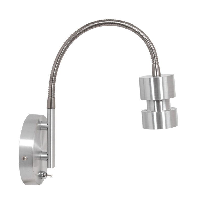 Wandlamp Natasja LED 3094ST Staal inclusief GU10 lichtbron - Afbeelding 14