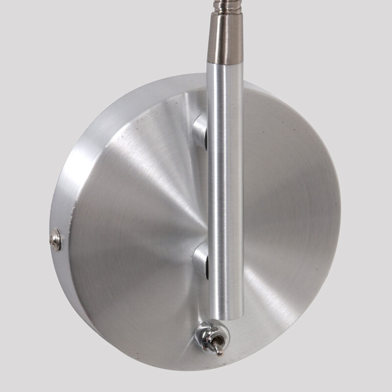 Wandlamp Natasja LED 3094ST Staal inclusief GU10 lichtbron - Afbeelding 3
