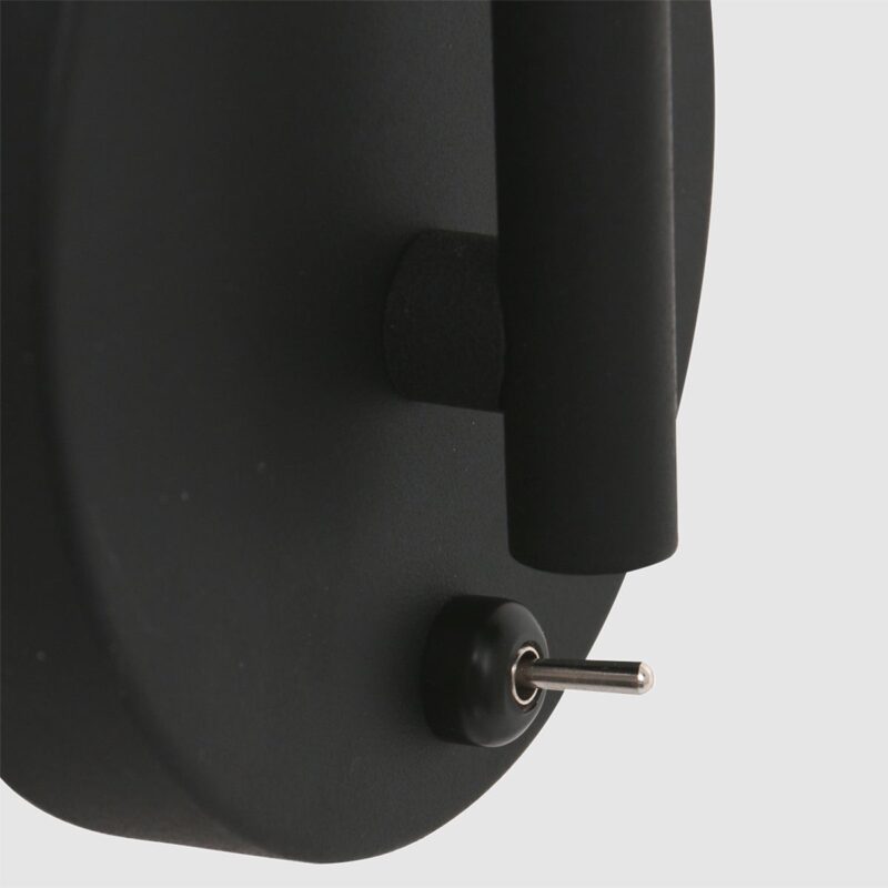 Wandlamp Natasja LED 3094ZW Zwart inclusief GU10 lichtbron - Afbeelding 10