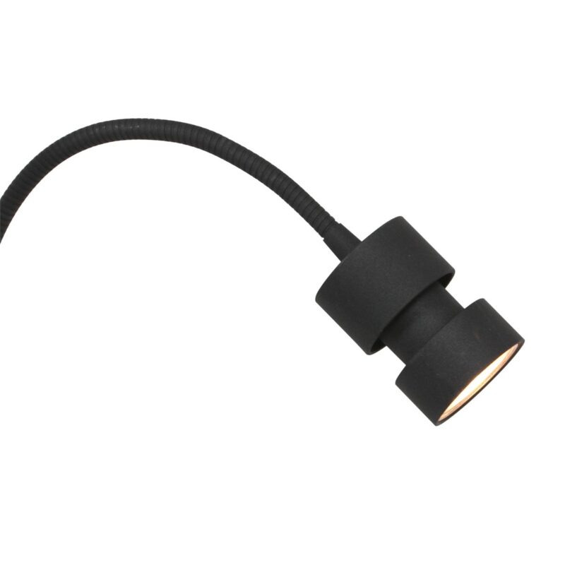 Wandlamp Natasja LED 3094ZW Zwart inclusief GU10 lichtbron - Afbeelding 12