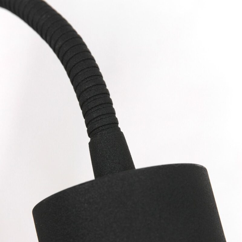 Wandlamp Natasja LED 3094ZW Zwart inclusief GU10 lichtbron - Afbeelding 5