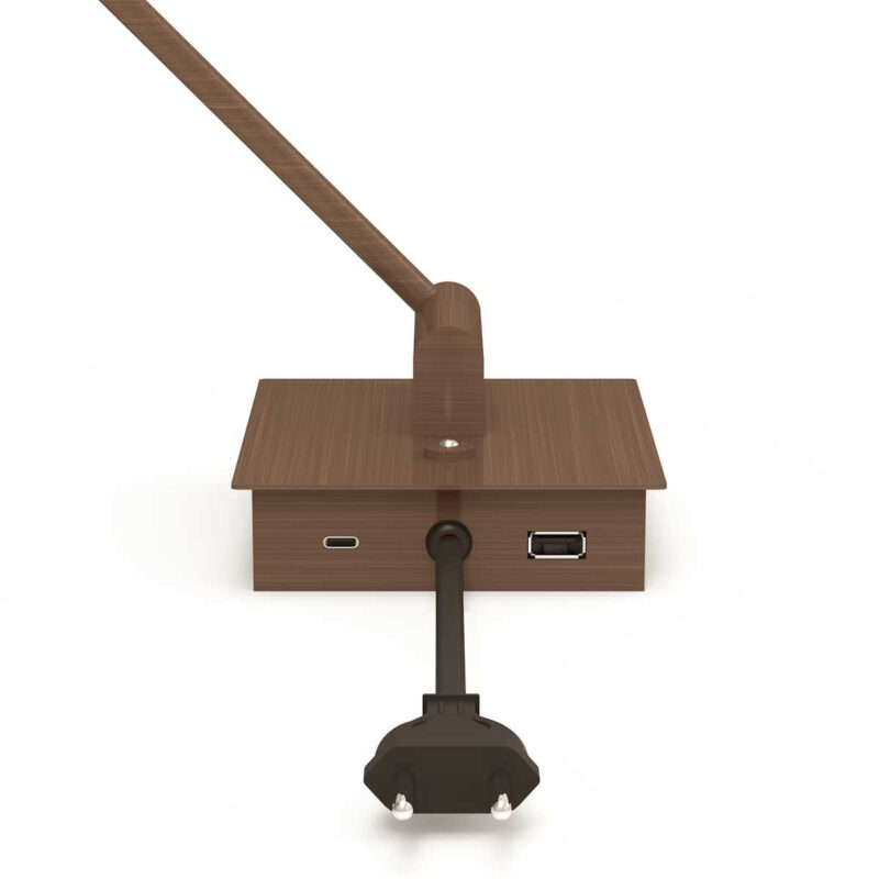 Wandlamp Retina 3402BR Brons met USB poorten - Afbeelding 15