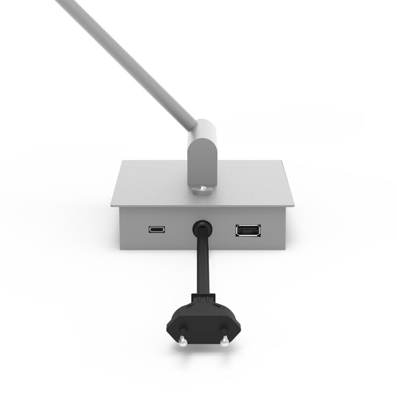 Wandlamp Retina 3402ST Staal met USB poorten - Afbeelding 14