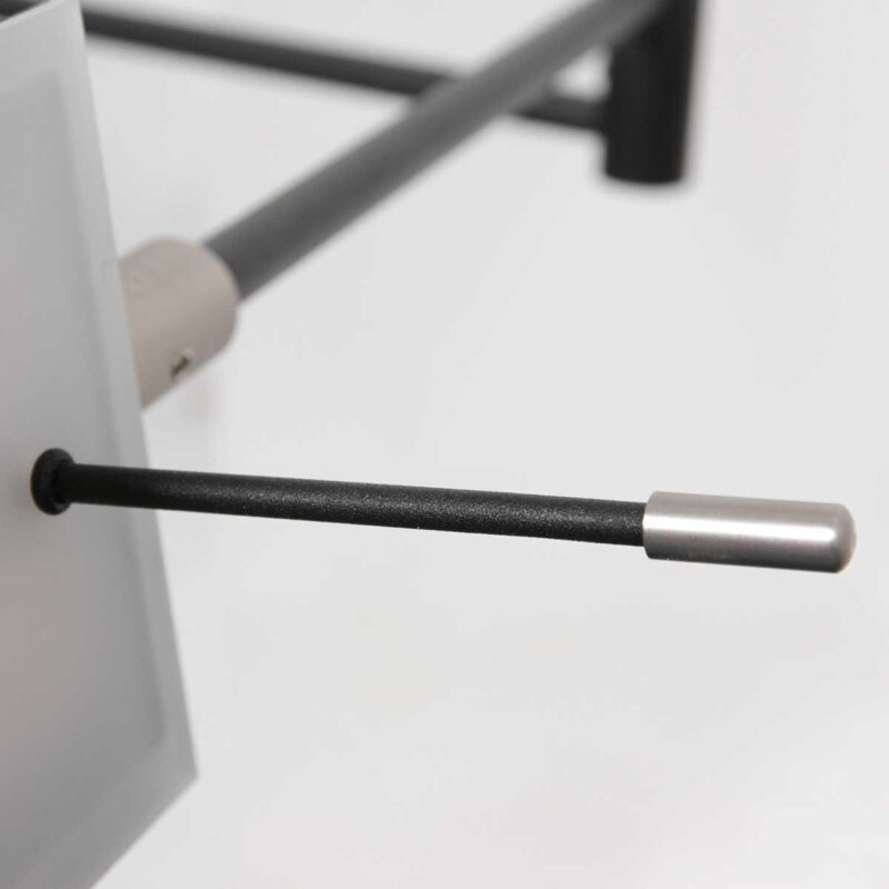 Wandlamp Retina 3402ZW Zwart met USB poorten - Afbeelding 11