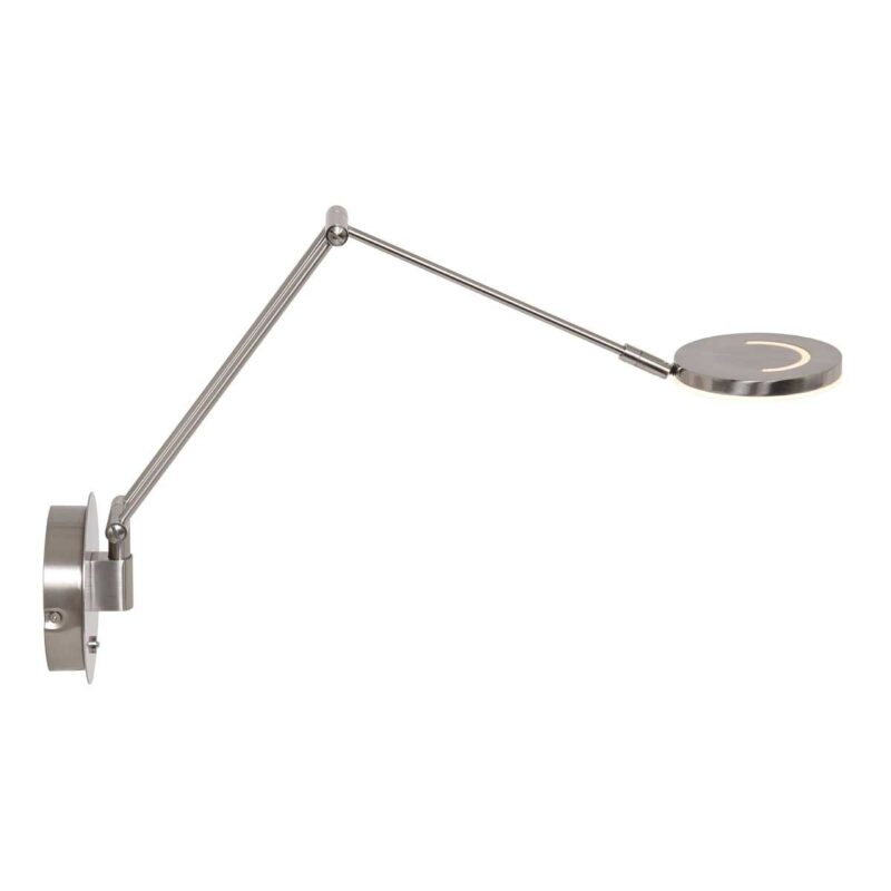 Wandlamp Soleil 3259ST Staal met verstelbare arm - Afbeelding 2