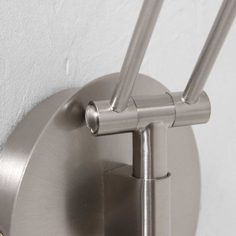 Wandlamp Soleil 3259ST Staal met verstelbare arm - Afbeelding 15