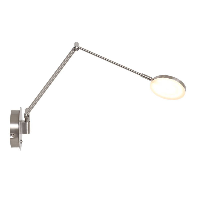 Wandlamp Soleil 3259ST Staal met verstelbare arm - Afbeelding 18