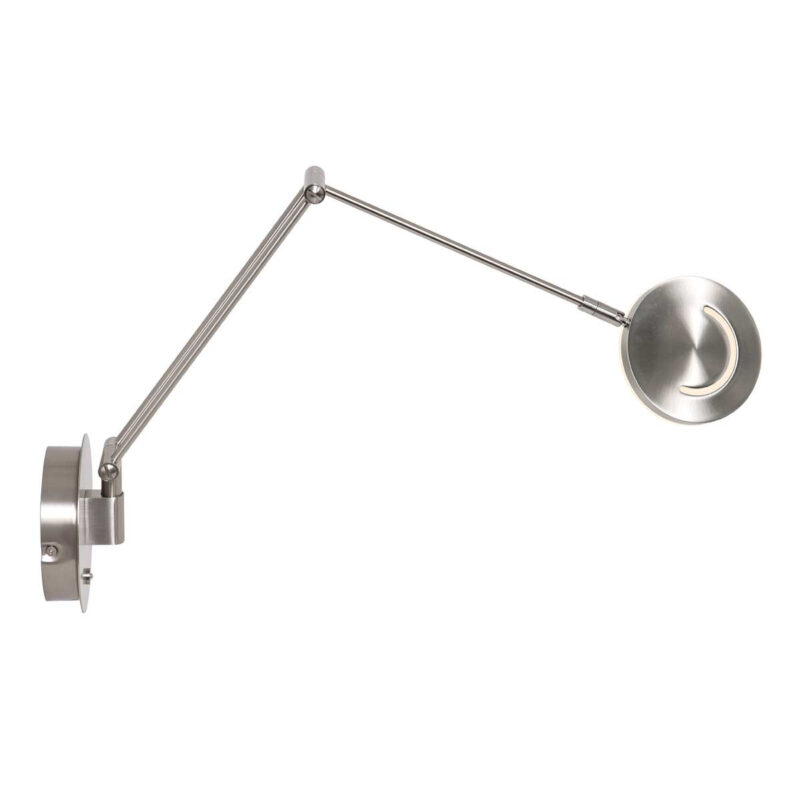 Wandlamp Soleil 3259ST Staal met verstelbare arm - Afbeelding 19