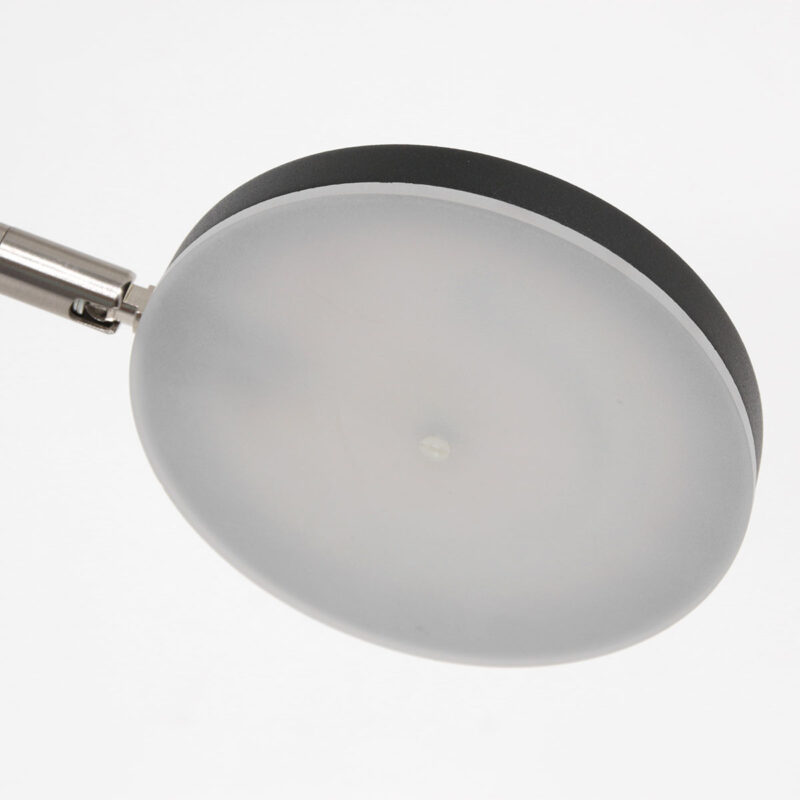 Wandlamp Soleil 3259ZW zwart met verstelbare arm - Afbeelding 12