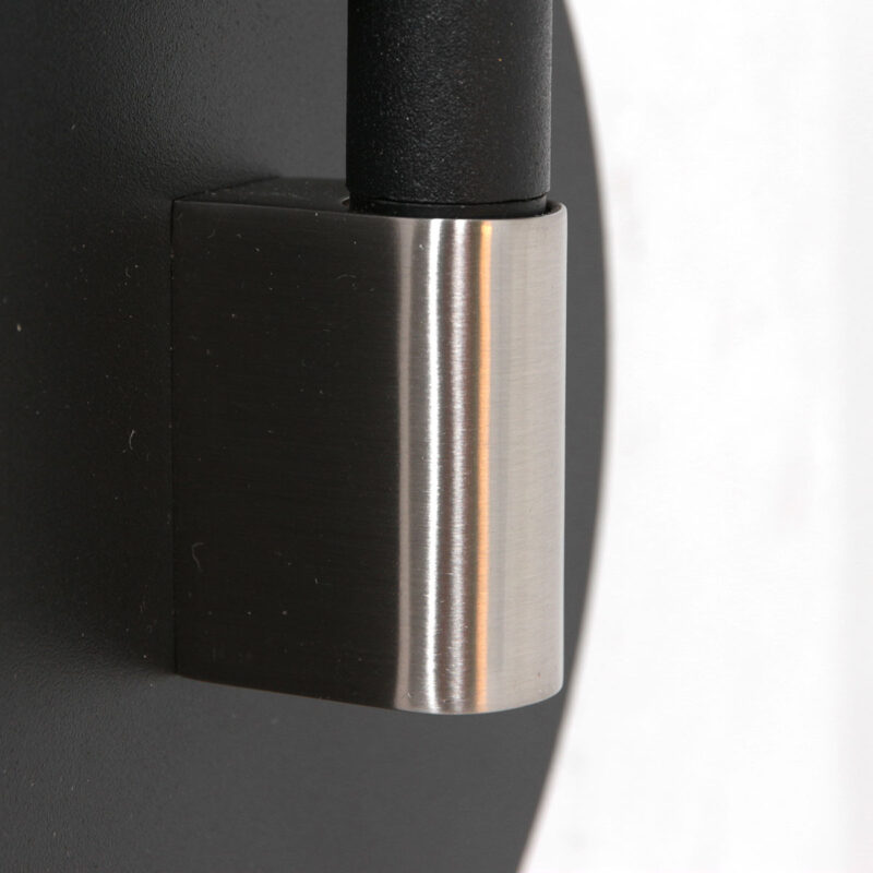 Wandlamp Soleil 3259ZW zwart met verstelbare arm - Afbeelding 17