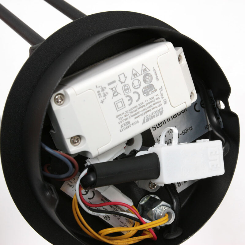 Wandlamp Soleil 3259ZW zwart met verstelbare arm - Afbeelding 22
