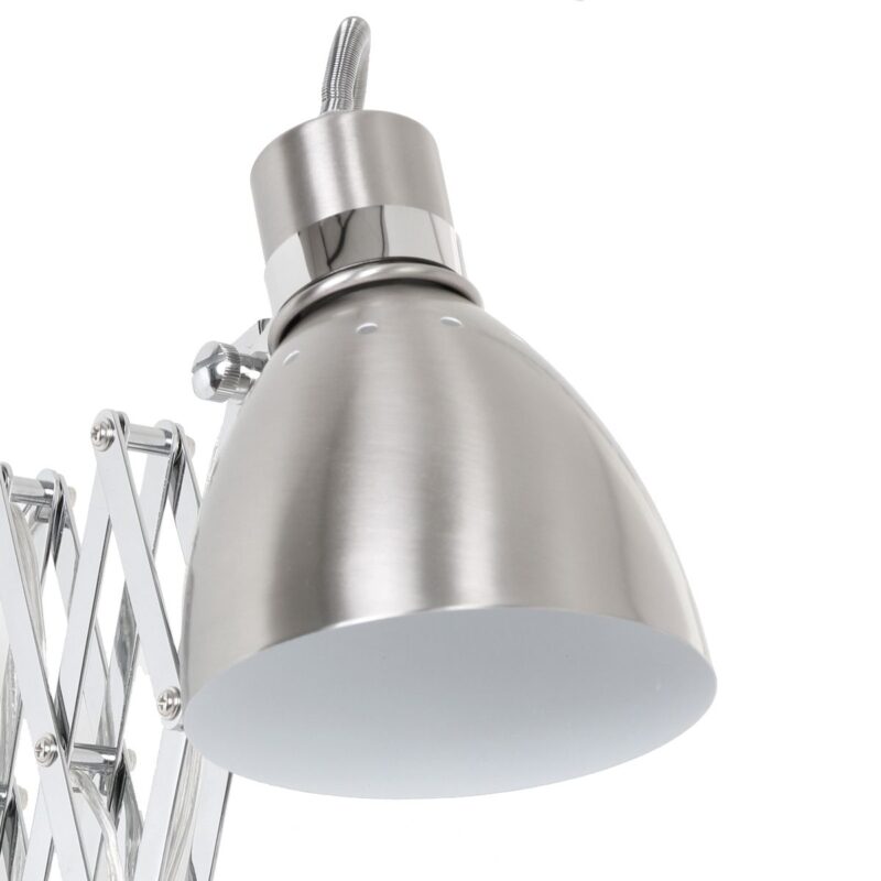 Wandlamp Spring 6290ST Staal E27 fitting - Afbeelding 12