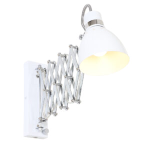 Wandlamp Spring 6290W Wit E27 fitting