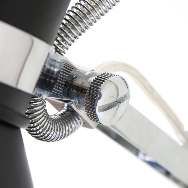 Wandlamp Spring 6290ZW Zwart E27 fitting - Afbeelding 11