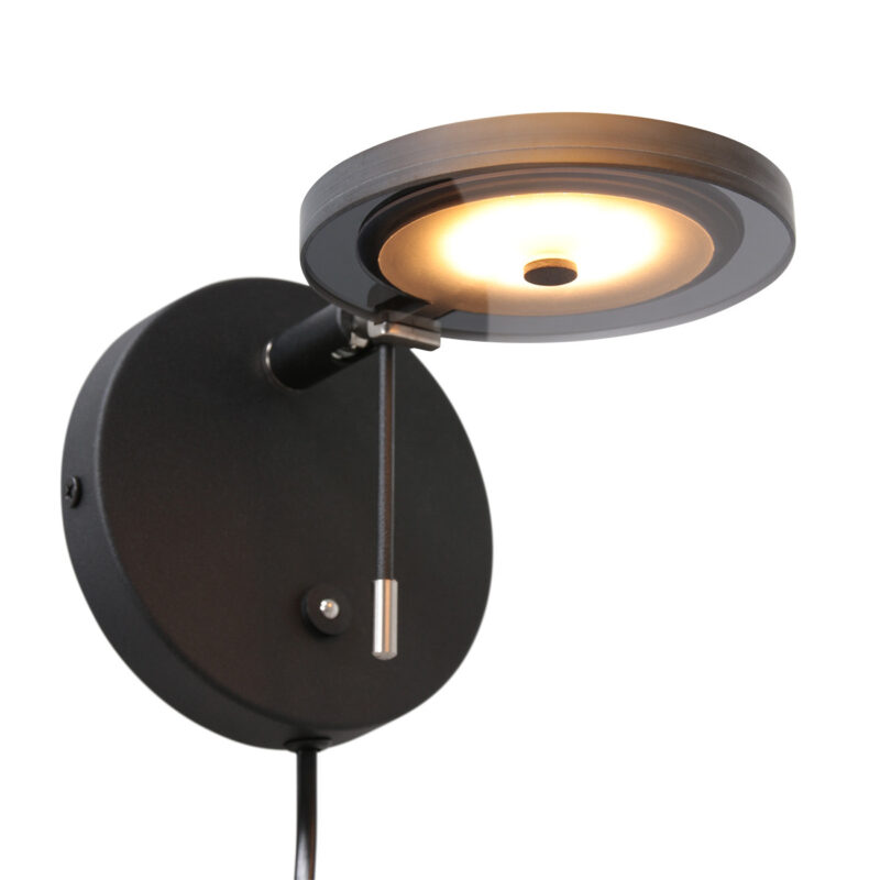 Wandlamp Turound 3095ZW Zwart - Afbeelding 2