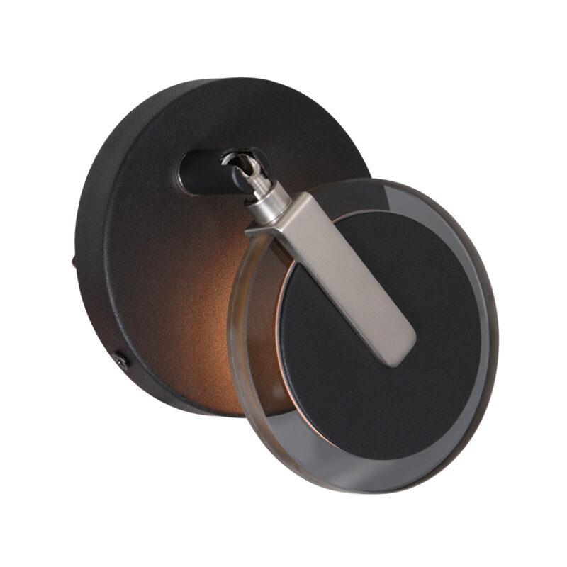 Wandlamp Turound 3095ZW Zwart - Afbeelding 4